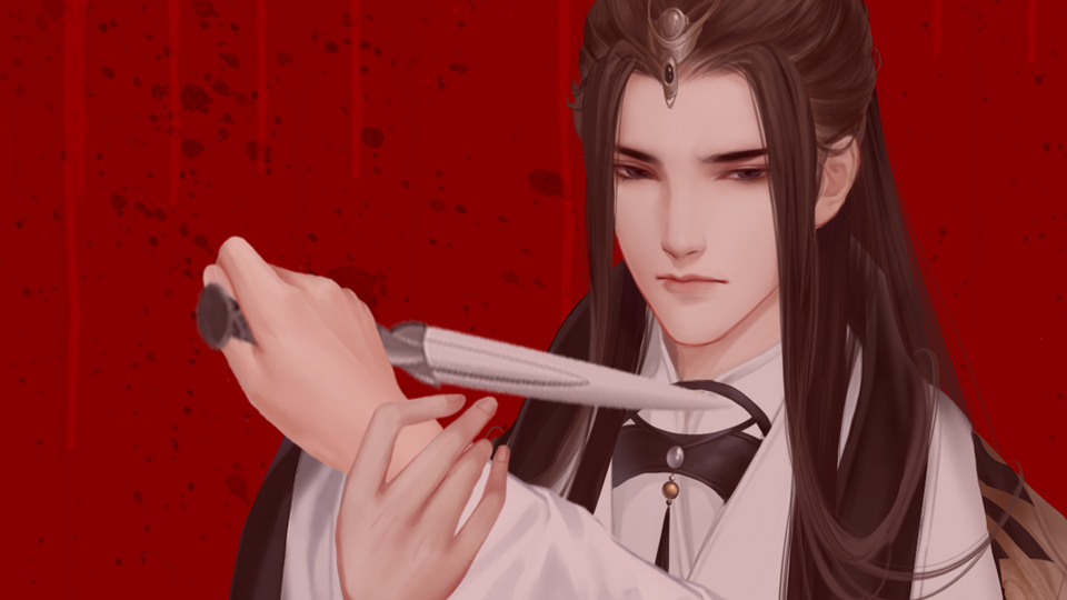 本次分享的插画来自顾异的作品《此生为祸》.