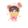 草莓奶油甜筒