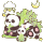 熊猫吃竹子
