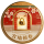 宫墙锁春徽章